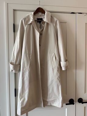 7 for All Mankind Single-Breasted Trench Coat